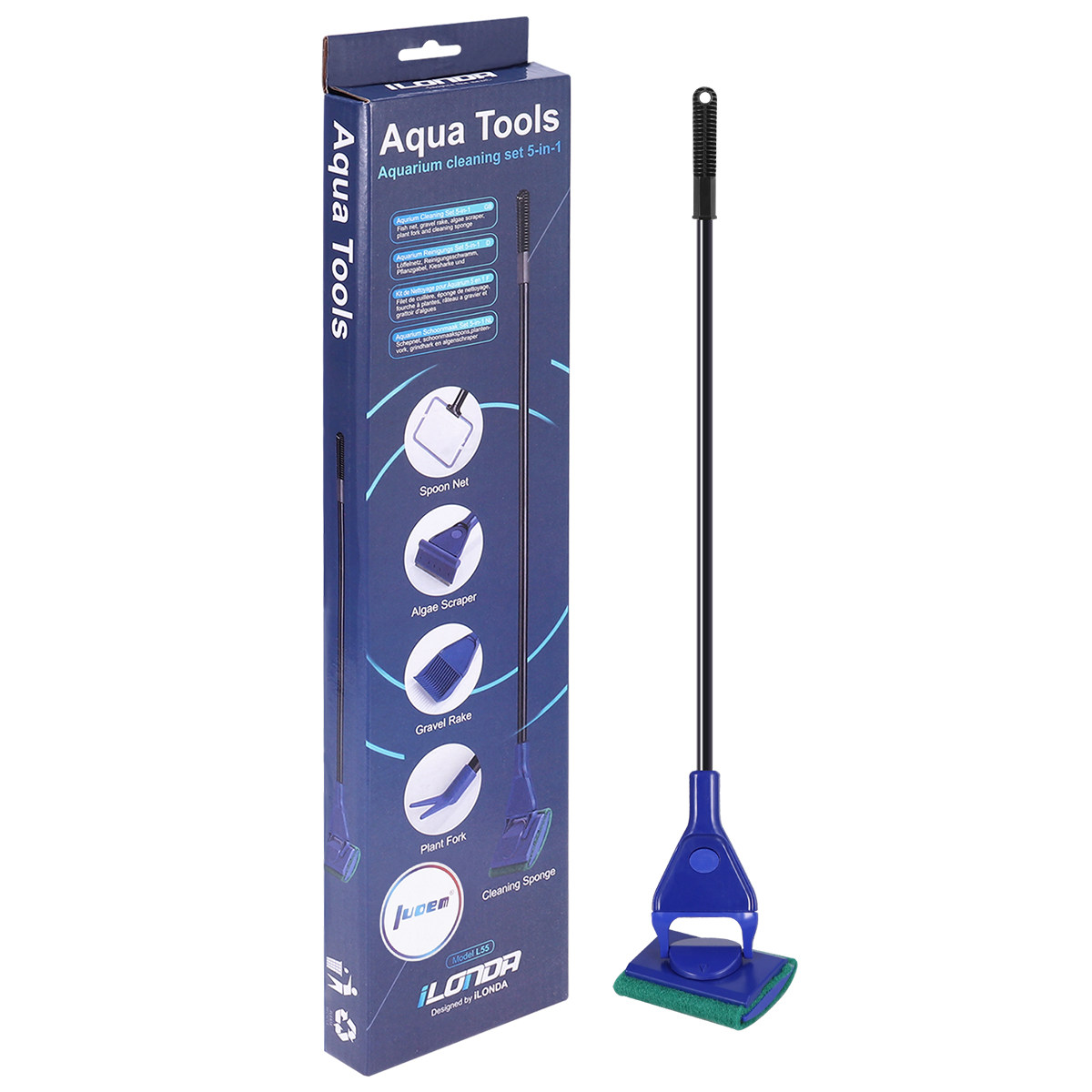 Planted Aquarium Cleaning Kit - 5 in 1 Fish Tank Cleaning