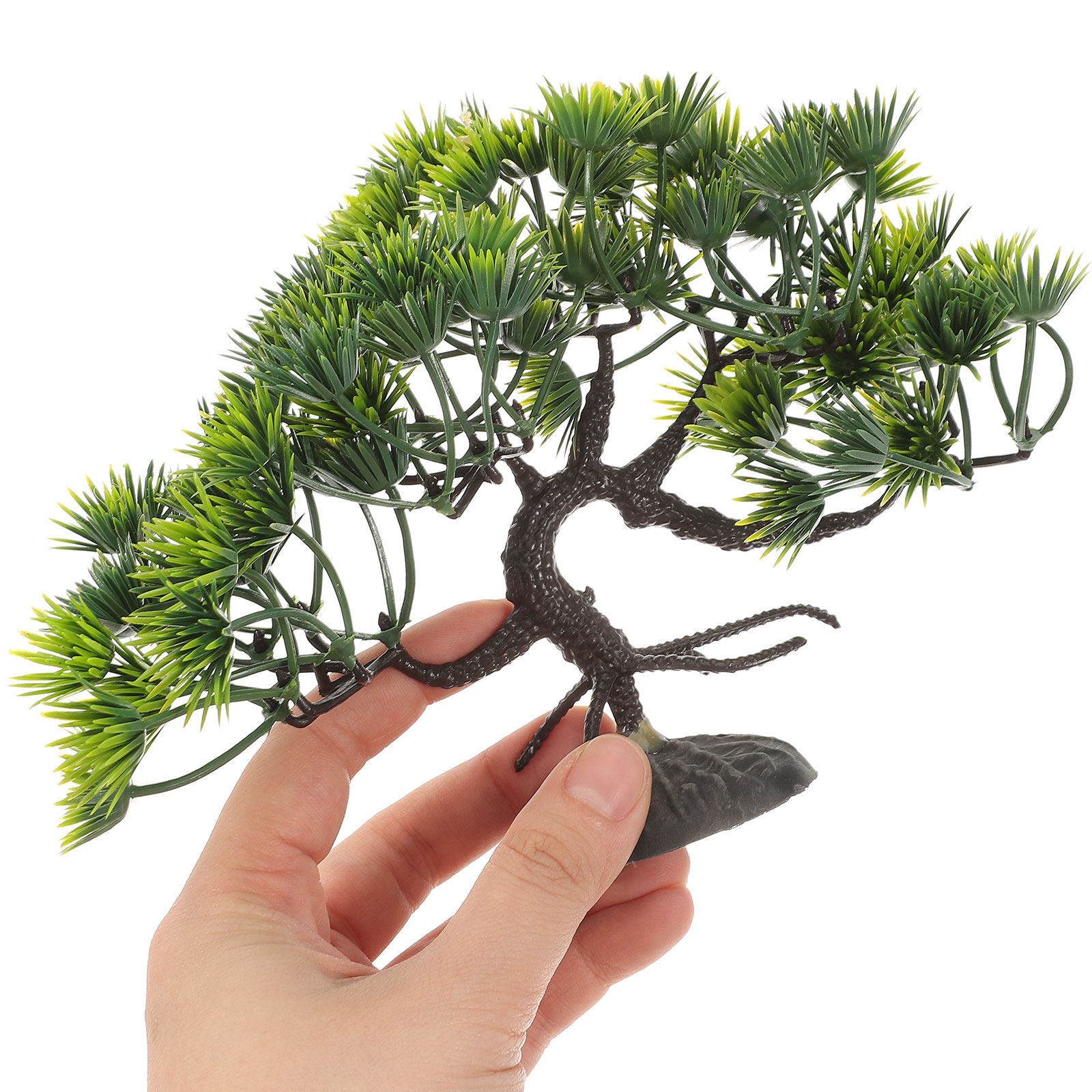 Non Planted Aquarium Fish - 2Pcs Simulation Pine Tree Aquarium Decoration
