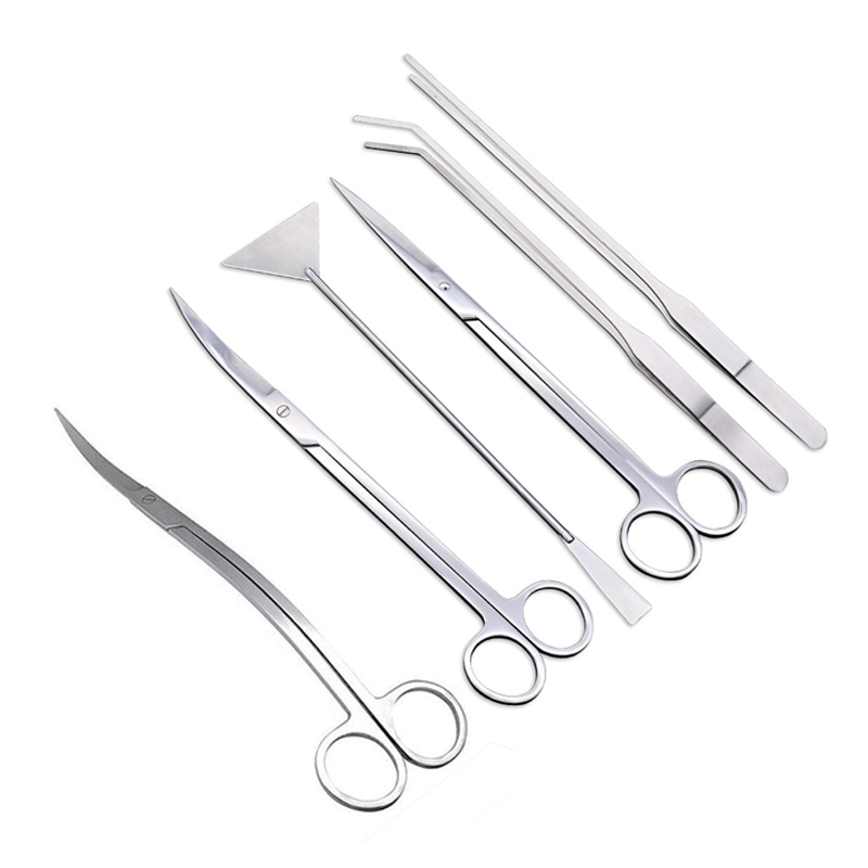 Planted Aquarium Cleaning - Aquarium Scissors Tweezers Tool Fish Tank