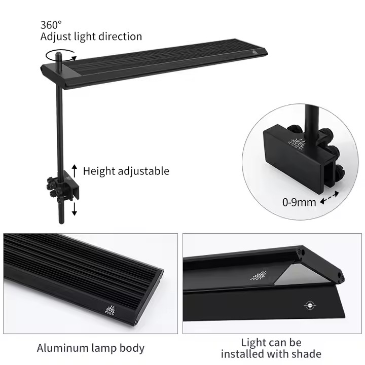WEEK AQUA S Series RGB+UV Full - огляд і ціна Aquarium Planted Tank Light