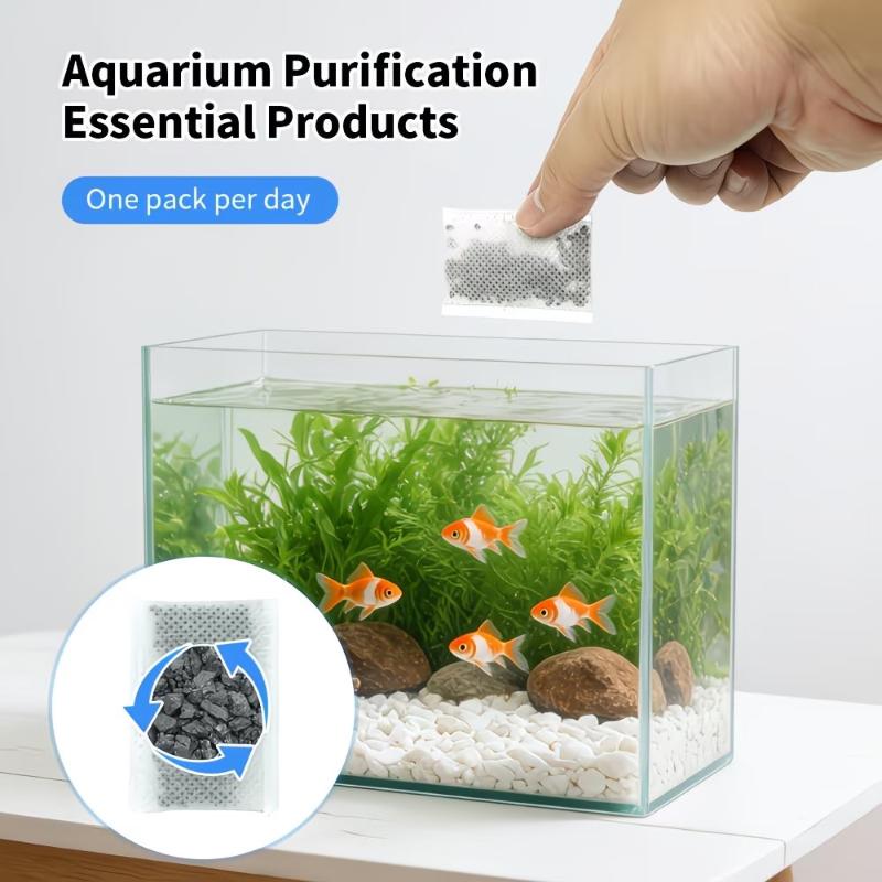 10/20/40pcs Aquarium Activated - огляд і ціна Planted Aquarium Cleaning