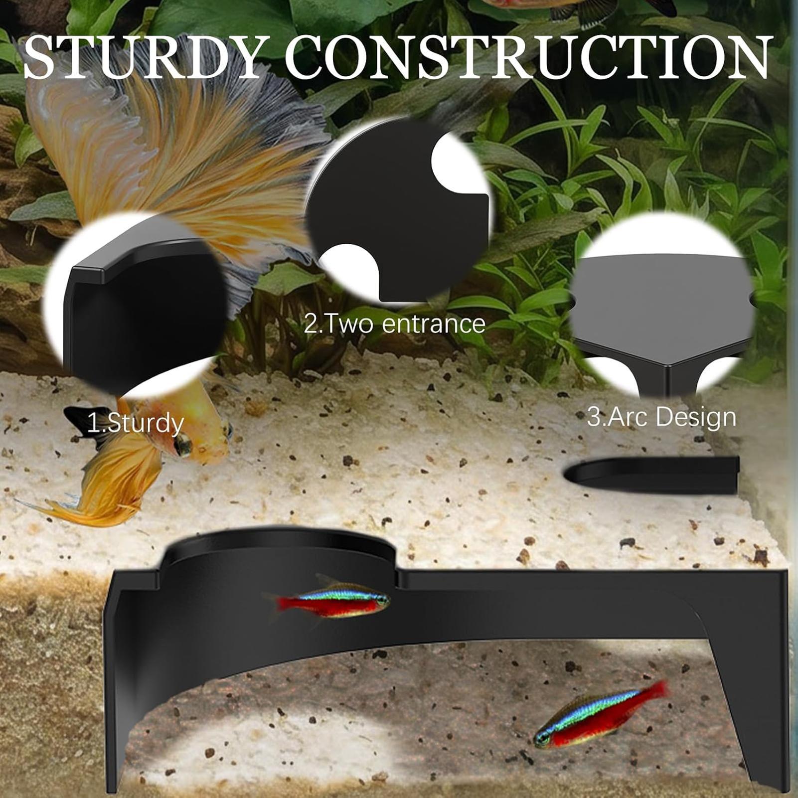 Fish Cave For Aquarium Landsca - огляд і ціна Non Planted Aquarium Fish