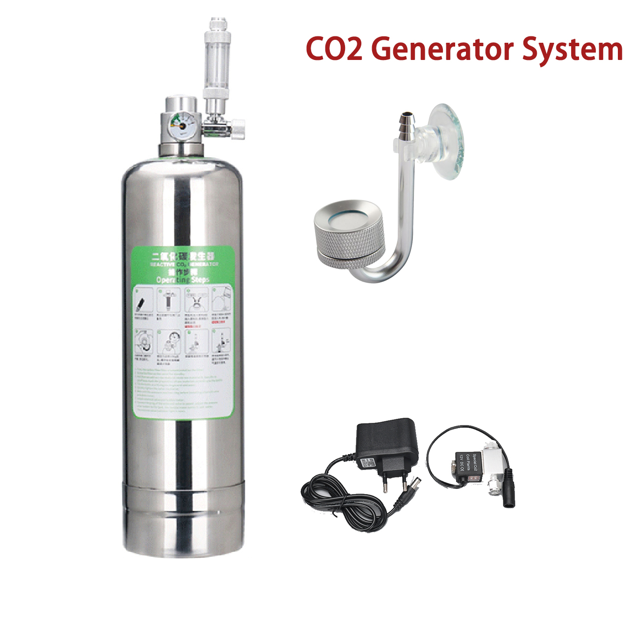 Aquarium CO2 Generator system  - огляд і ціна Planted Aquarium Kit