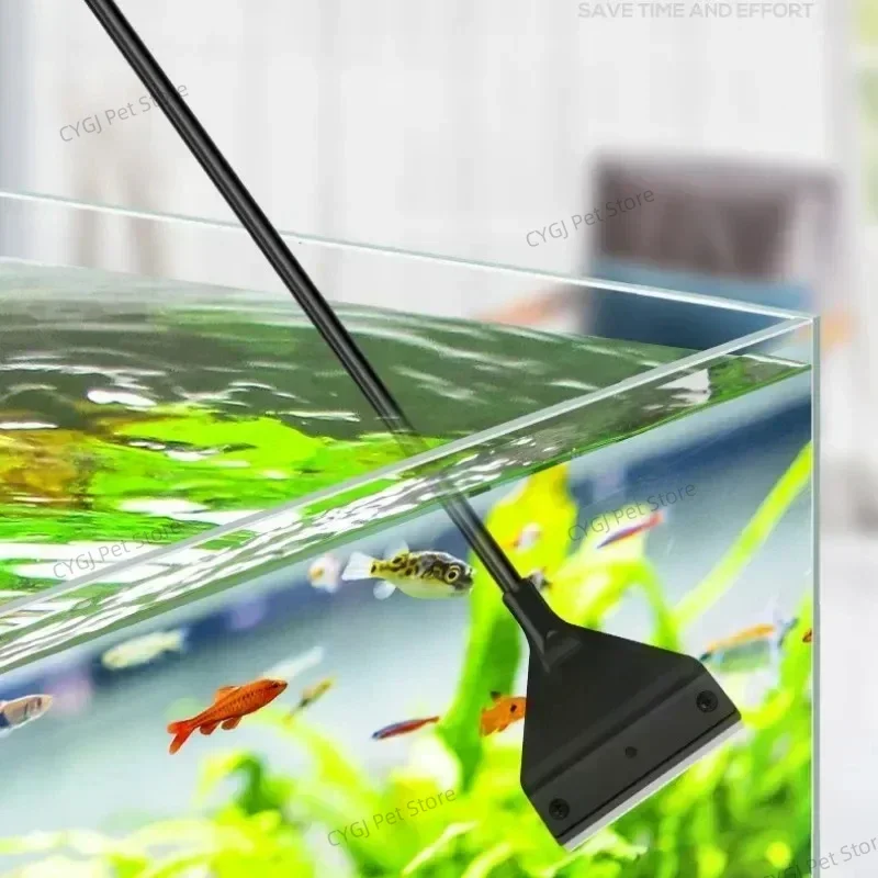 Fish Tank Cleaning Tool Flat S - огляд і ціна Planted Aquarium Kit