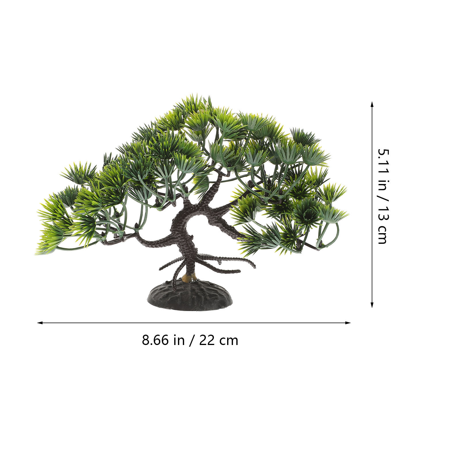 2Pcs Simulation Pine Tree Aqua - огляд і ціна Non Planted Aquarium Fish