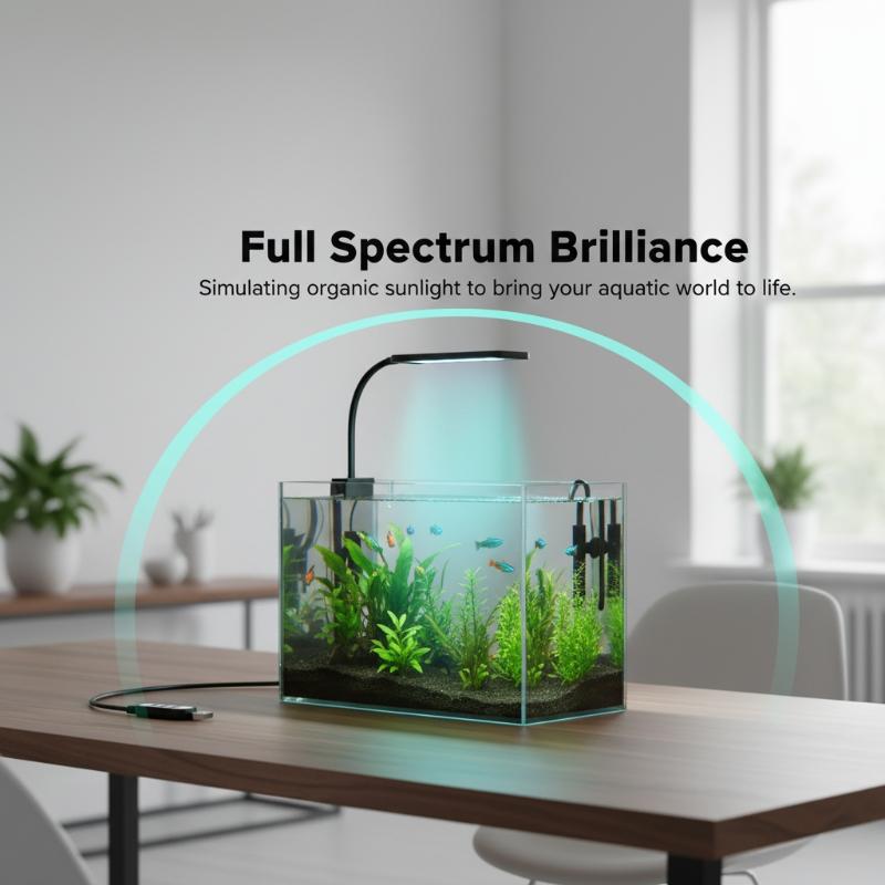 USB Aquarium Clip Light Flexib - огляд і ціна Aquarium Planted Tank Light