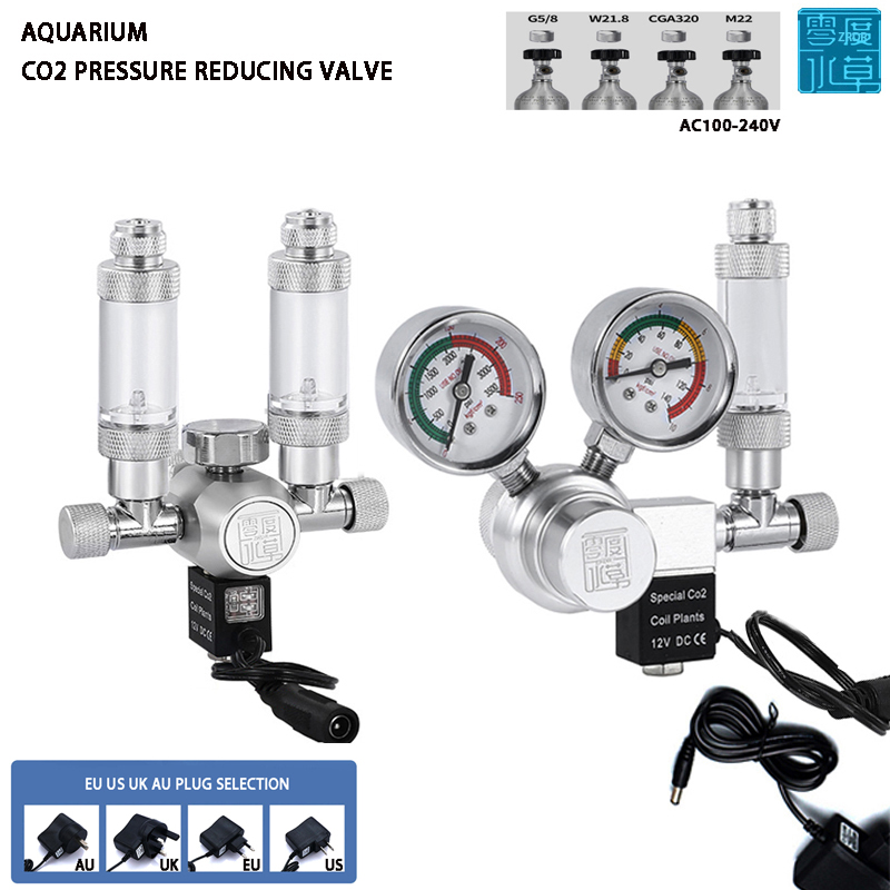 Aquarium CO2 Regulator Solenoi - огляд і ціна Planted Aquarium Kit