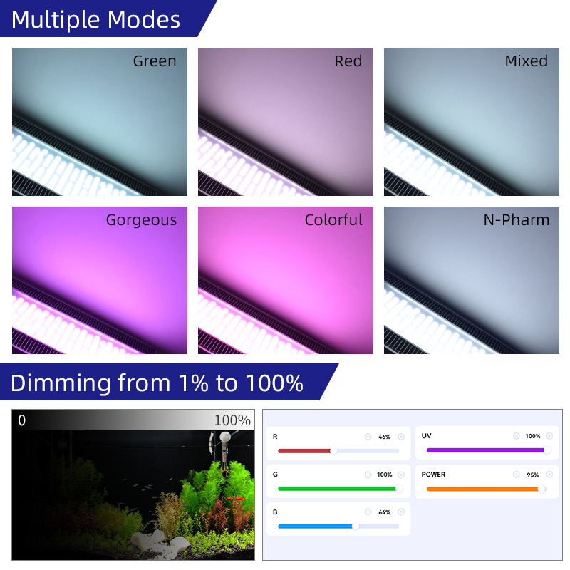 Week Aqua A430 Pro LED Aquariu - огляд і ціна Planted Aquarium Hanging Light