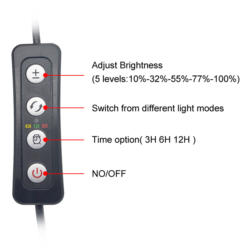 Aquarium LED Light for 16-64CM - огляд і ціна Aquarium Plant Growth