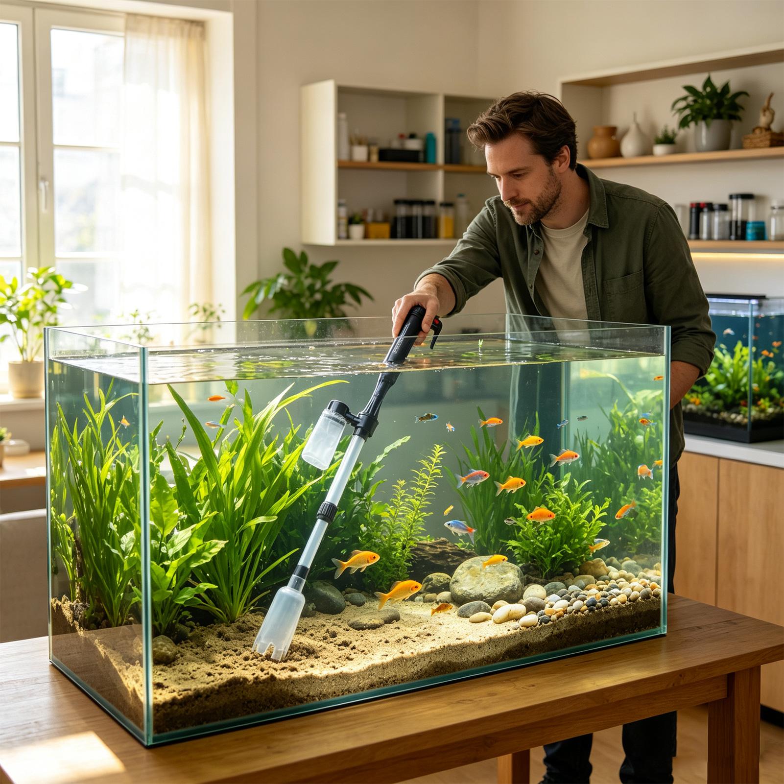 Aquarium Substrate Cleaner Ele - огляд і ціна Planted Aquarium Cleaning Kit