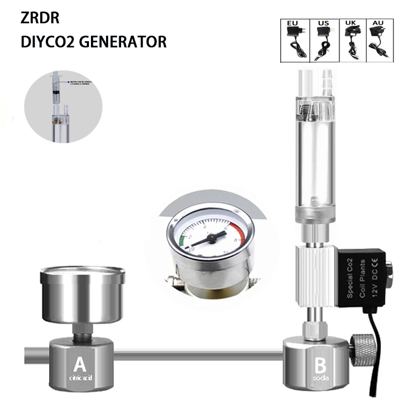 Aquarium DIY CO2 Reactor Gener - огляд і ціна Planted Aquarium Kit