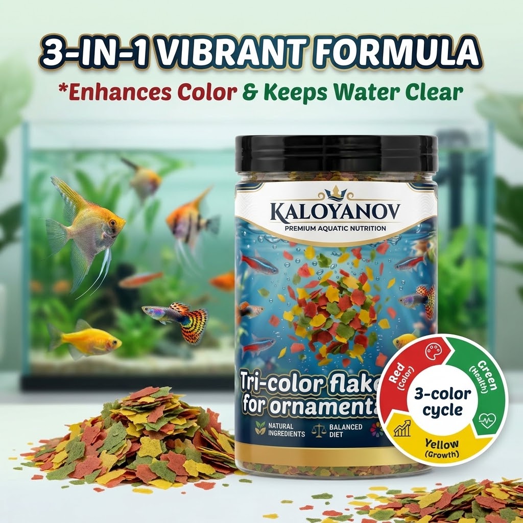 Premium 3-Color Flakes Fish Fo - огляд і ціна Tetra Food Tropical Flakes