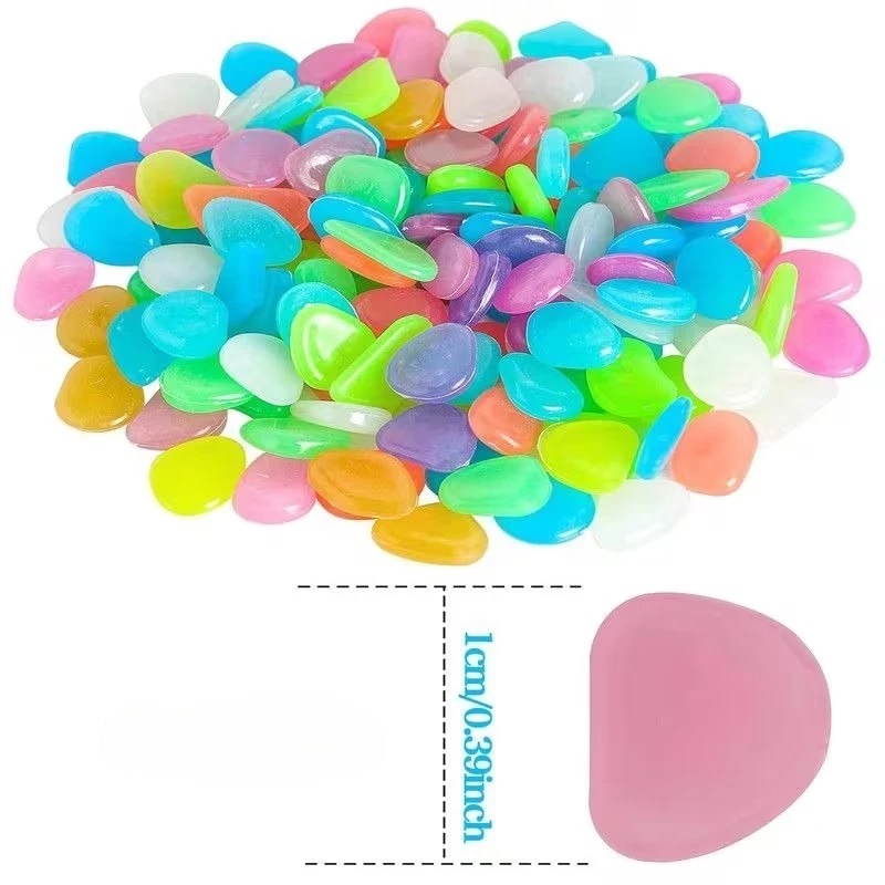 50-200pcs Glow in The Dark Peb - огляд і ціна Aquarium Plant Growth