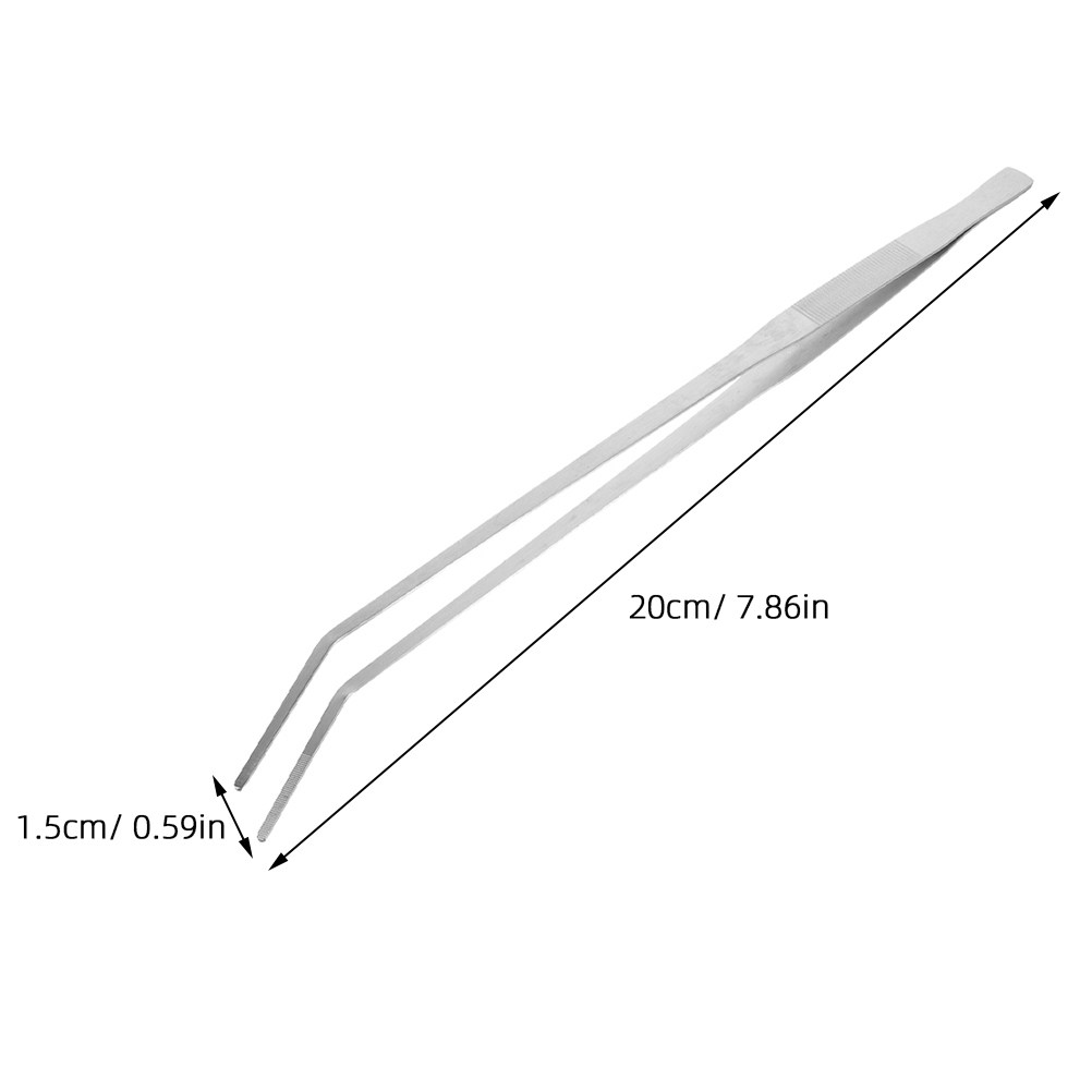 2Pcs Metal Aquarium Tweezers L - огляд і ціна Planted Aquarium Tips