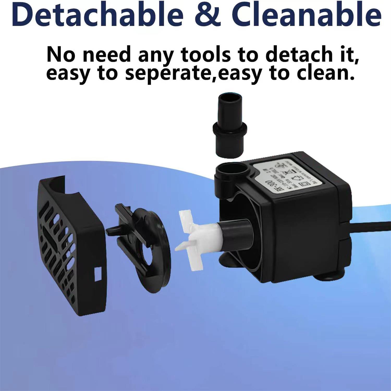 Mini Fish Tank Water Pump Easy - огляд і ціна Planted Aquarium Cleaning