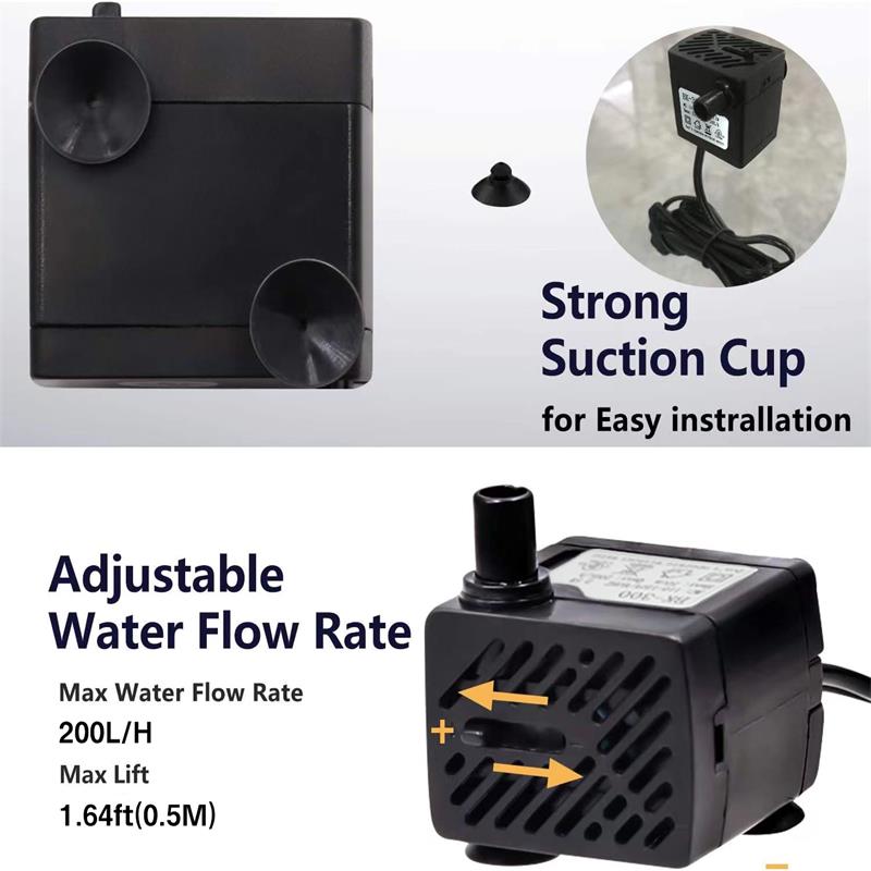 Mini Fish Tank Water Pump Easy - огляд і ціна Planted Aquarium Cleaning