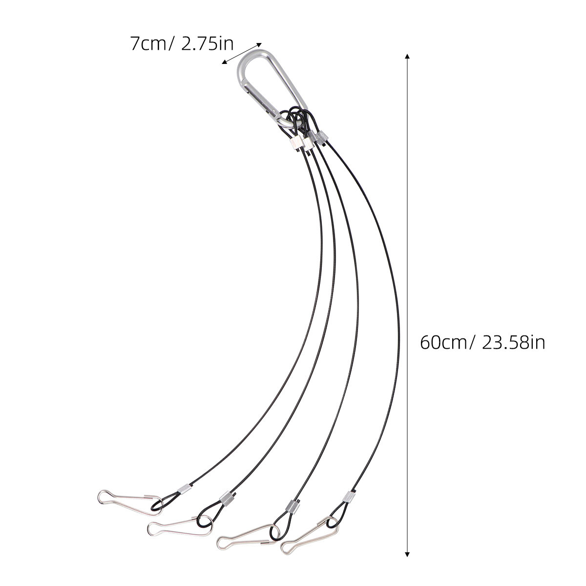 Grow Light Rope Hangers 4 Pack - огляд і ціна Planted Aquarium Hanging Light