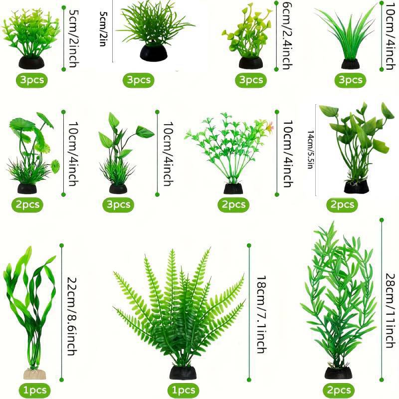 Aquarium Decor Set Artificial  - огляд і ціна Planted Aquarium Kit