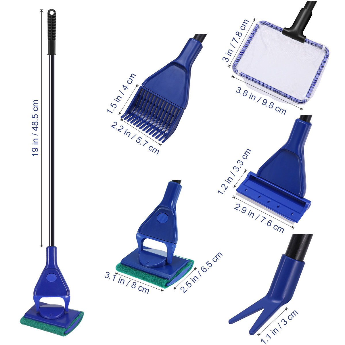Fish Tank Cleaning Kit Aquariu - огляд і ціна Planted Aquarium Cleaning Kit