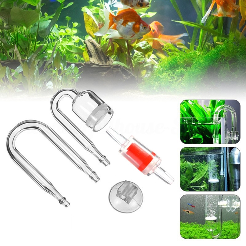 4pcs Set DIY CO2 Diffuser For  - огляд і ціна Planted Aquarium Kit